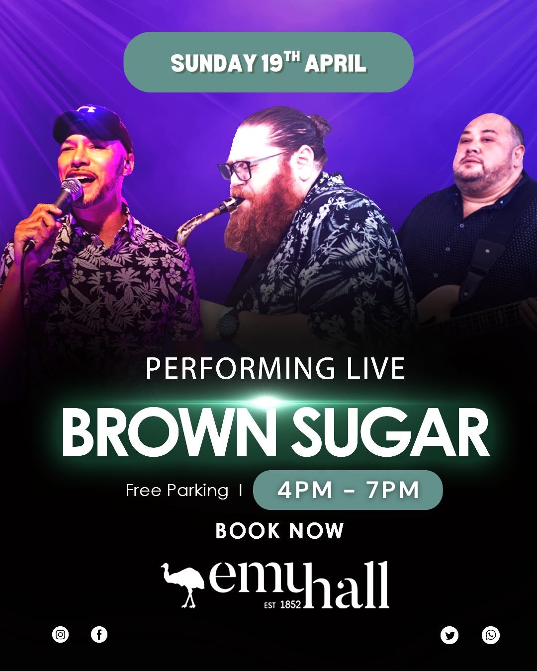 Brown Sugar Event at Emu Hall