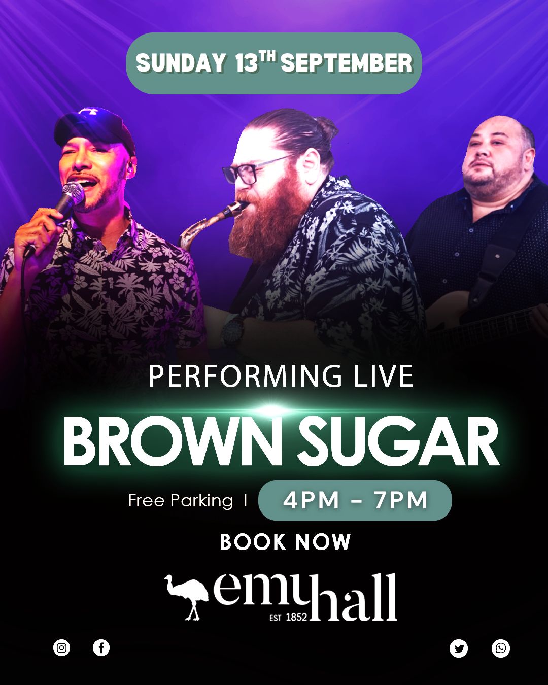 Brown Sugar Event at Emu Hall